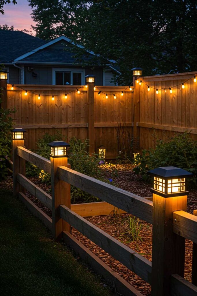 Fence Post Cap Lights