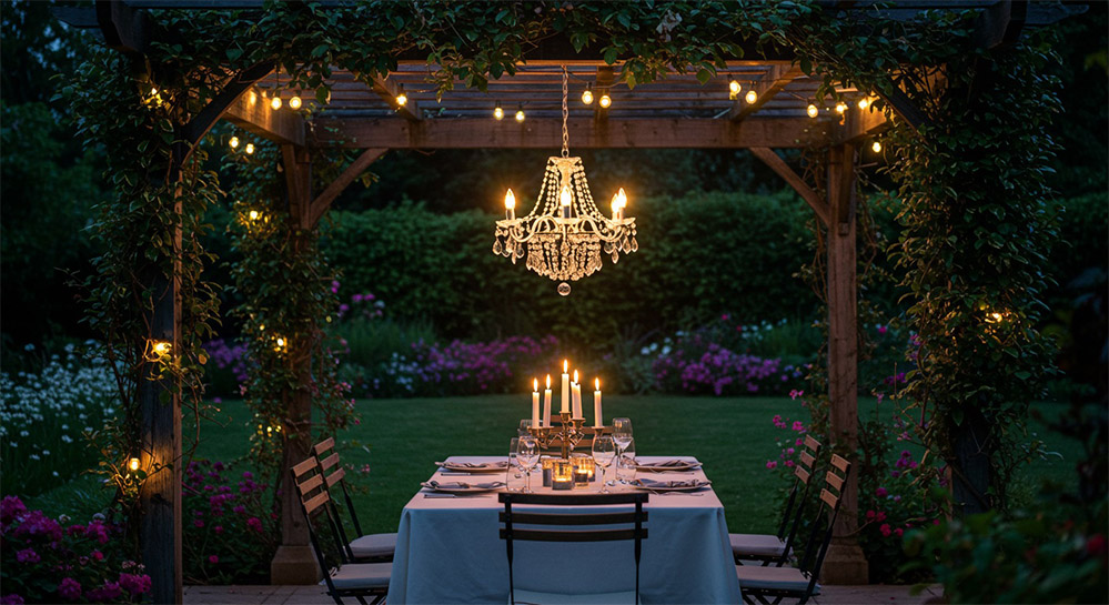 backyard lighting ideas