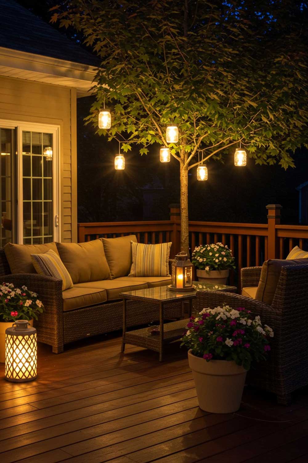 patio-with-hanging-mason-jar-lighting-